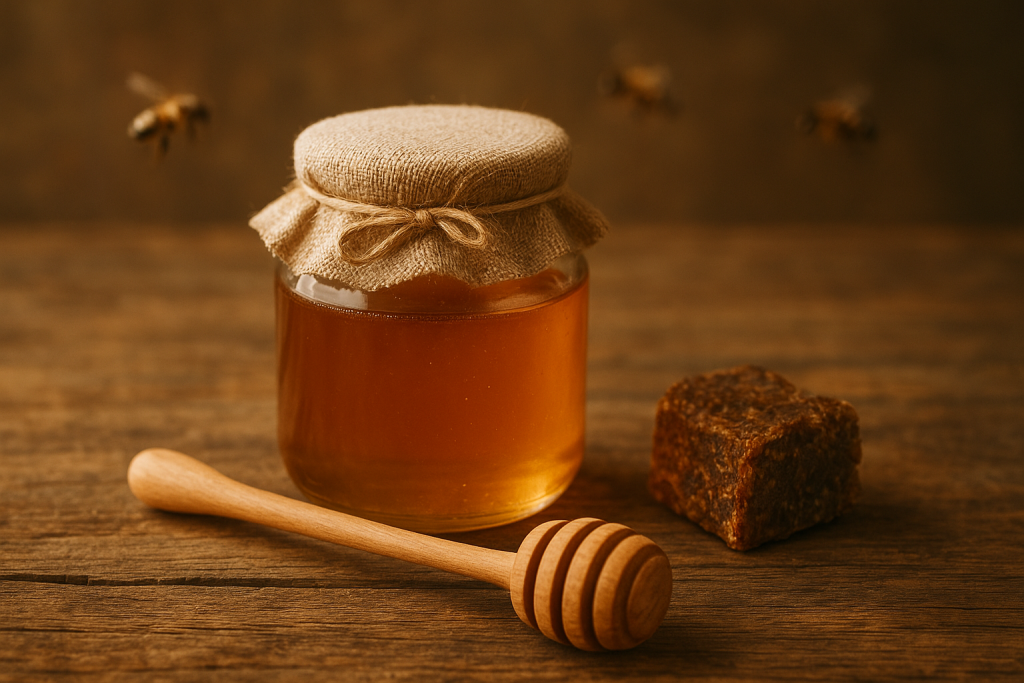 Image de couverture pour l’article "Les bienfaits du miel et propolis pour renforcer votre immunité"