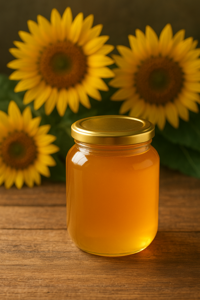 Image de couverture pour l’article "Les vertus du miel de tournesol pour la santé et la cuisine"