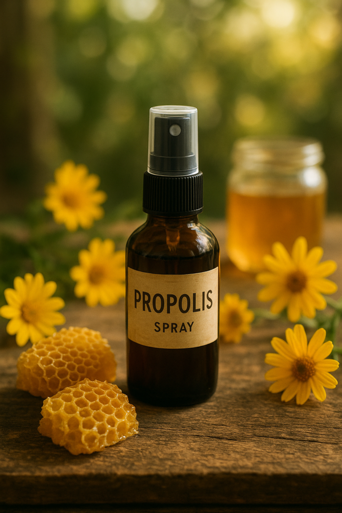 Image de couverture pour l’article "La solution propolis spray gorge pour soulager efficacement la douleur"