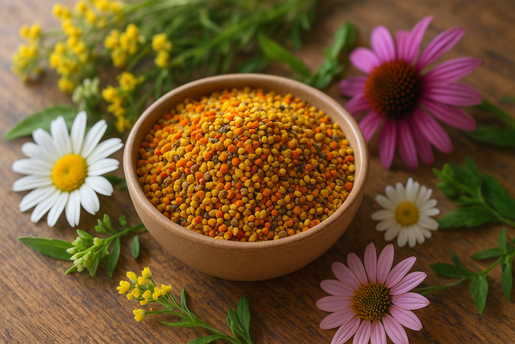 Image de couverture pour l’article "Bienfait pollen pour une énergie durable et une santé optimale"