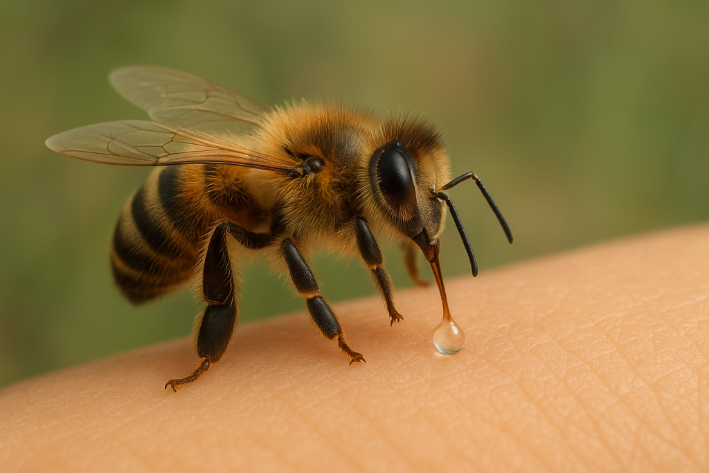 Image de couverture pour l’article "Le venin d’abeille anti inflammatoire pour apaiser les inflammations"