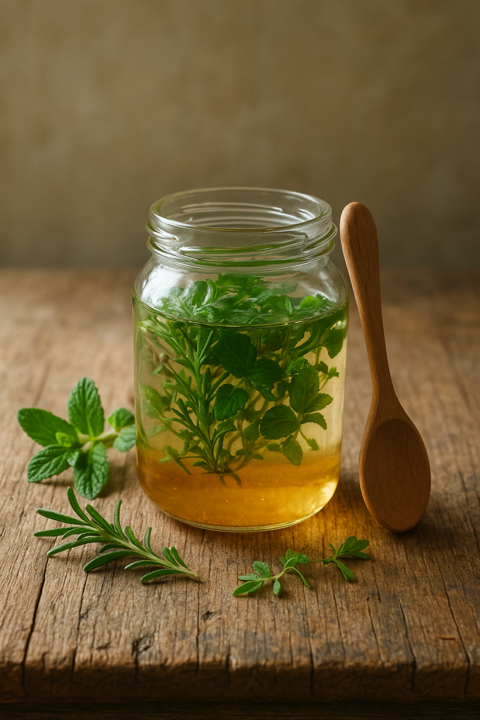 Image de couverture pour l’article "Découvrez les bienfaits de l’oxymel : recette, usages et conseils"