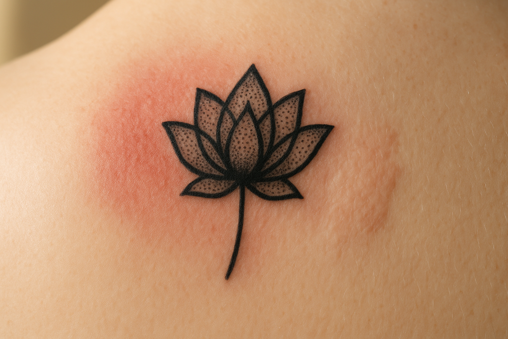 Image de couverture pour l’article "Mauvaise cicatrisation tatouage : comprendre les causes et agir"