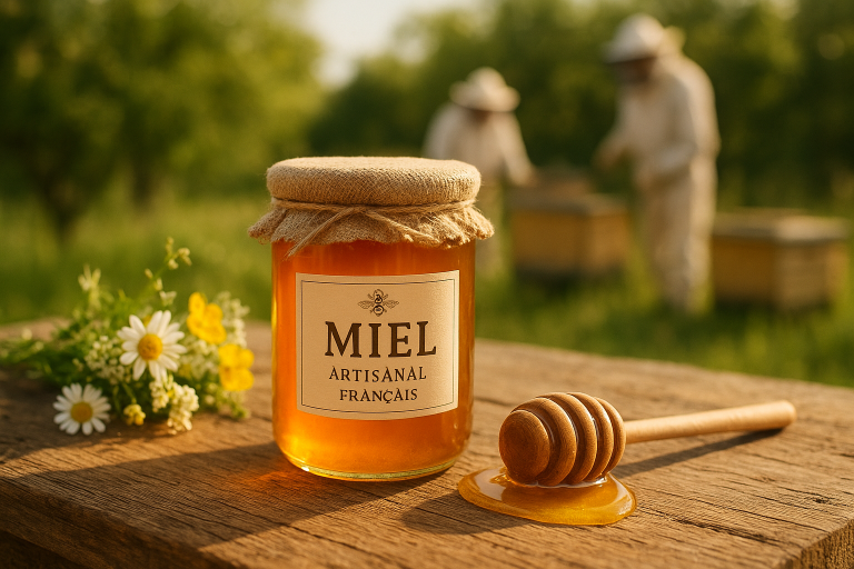 Image de couverture pour l’article "Les bienfaits du miel français : saveurs authentiques et santé"