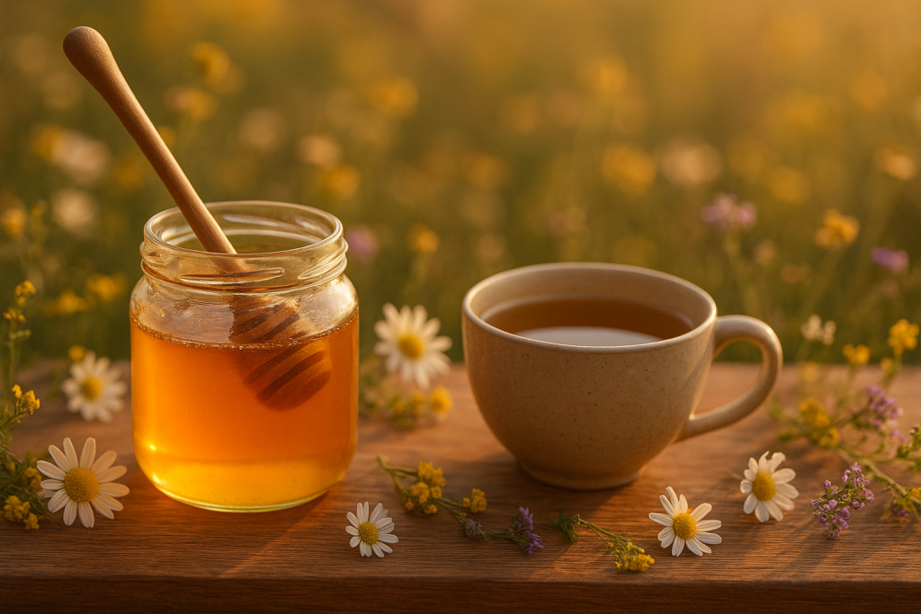 Image de couverture pour l’article "Tout savoir sur le meil et ses incroyables vertus santé"