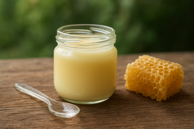 Image de couverture pour l’article "Découvrez les bienfaits de la gelée royale pour la santé et la beauté"