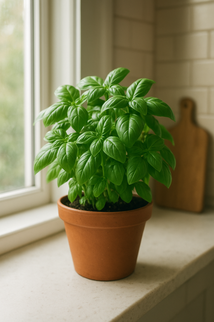 Image de couverture pour l’article "Comment cultiver le basilic chez soi pour des herbes toujours fraîches"