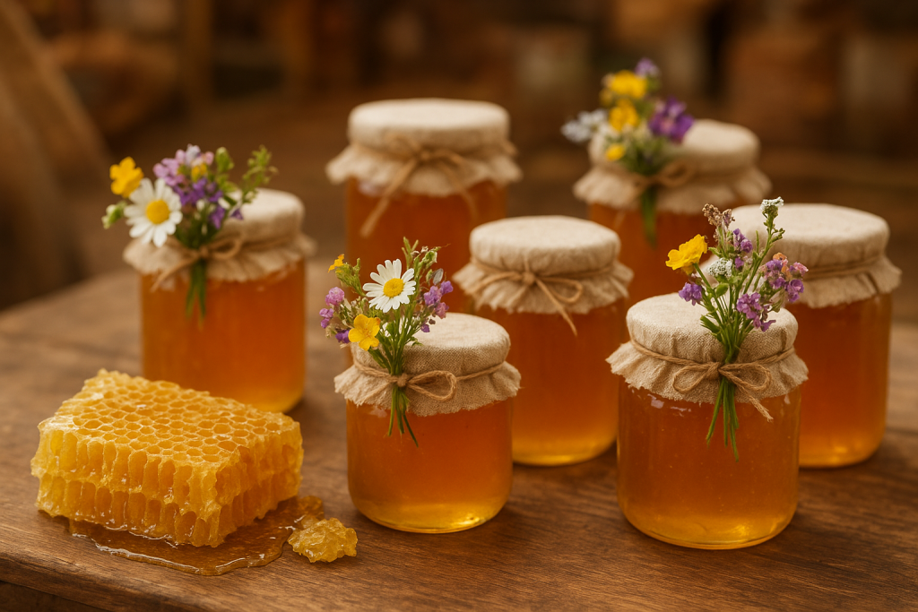 Image de couverture pour l’article "Secrets et bienfaits du miel artisanale avec recettes pratiques"