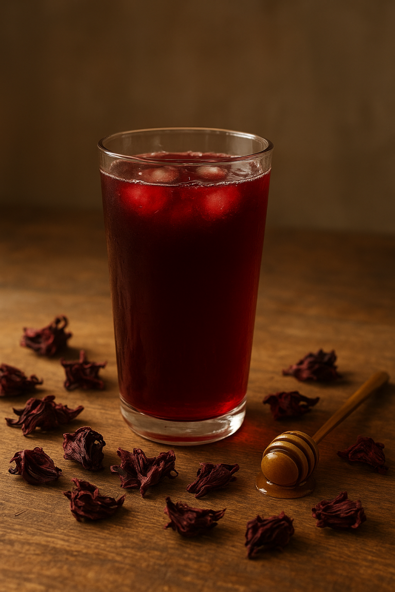 Image de couverture pour l’article "Préparez un délicieux bissap maison et découvrez ses vertus"