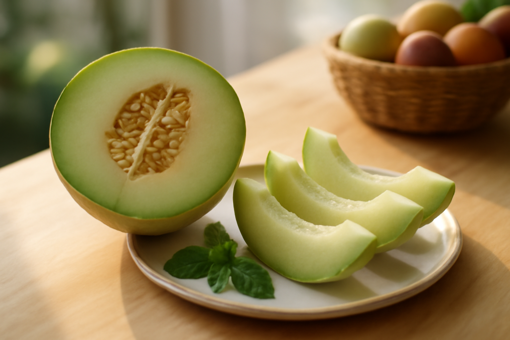 Melon vert : bienfaits, nutriments et usage