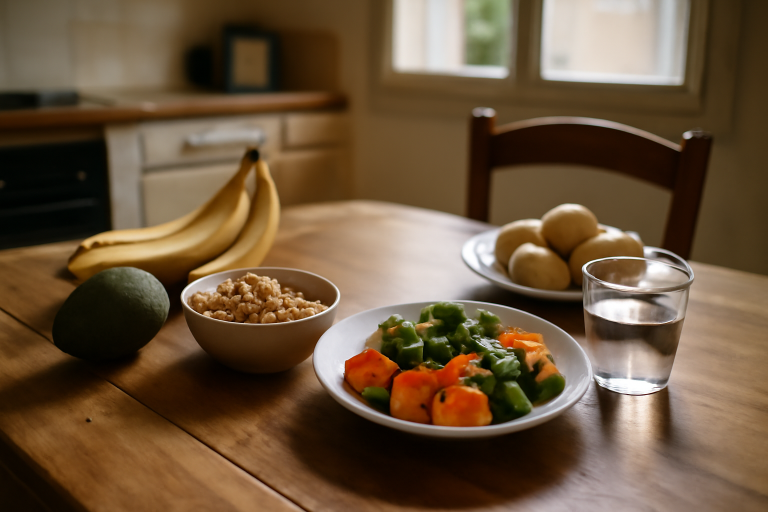 Aliments riches en potassium : liste & bienfaits